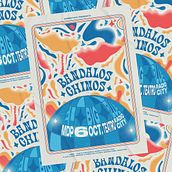Mi proyecto final | Diseño de póster creativo: EL BIG BLUE Bandalos Chinos. Un progetto di Design, Graphic design, Tipografia, Illustrazione vettoriale, Creatività, Design di poster  e Design digitale di Lucila Contreras Jaime - 08.09.2022