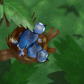 Mi proyecto del curso: Escenas atmosféricas en Procreate: pinta con colores y luces . Un proyecto de Ilustración digital e Ilustración tradicional de andrea gil parra - 07.09.2022