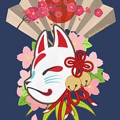 Japanese Inspired Art. Traditional illustration project by Samantha Lemieux - 09.09.2022