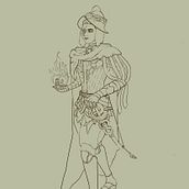 Mundo de rol "catedral de la ceniza". Un projet de Illustration traditionnelle , et Conception de personnages de Luca Prida Carrero - 06.08.2022