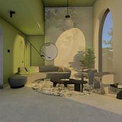Mój projekt z kursu: Wnętrza i ich fotorealistyczny efekt w Lumionie - technika od podstaw. Un proyecto de Arquitectura, Modelado 3D, Arquitectura digital, Diseño 3D y Visualización arquitectónica de Agnieszka Soprych - 09.09.2022