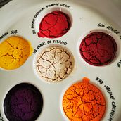 Mon projet du cours : Préparation d’aquarelles artisanales. Arts, Crafts, Fine Arts, Painting, Watercolor Painting, DIY, and Color Theor project by Nancy Cahuzac - 09.09.2022