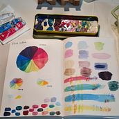 Il mio progetto del corso: Sketchbook per esplorare il tuo stile di disegno. Traditional illustration, Sketching, Creativit, Drawing, Watercolor Painting, Sketchbook, and Gouache Painting project by Martina Govoni - 09.06.2022