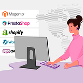 Traducción de tiendas online. Traditional illustration project by CHEMA BESCOS - 03.01.2021