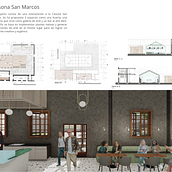 Casona San Marcos  . % Maricruz Carazas tarafından hazırlanan Tasarım, İç Tasarım, İç Mimarlık, 3D Modelleme, Pe, Ve zaj Mimarisi projesi - 09.09.2022