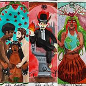 Meu projeto do curso: Ilustração com tinta acrílica: crie universos mágicos. Un progetto di Illustrazione tradizionale, Pittura, Creatività e Pittura acrilica di Marcel Vidal Viesser - 22.08.2022