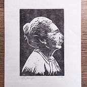 Xilogravura Dra Nise. Traditional illustration, Arts, Crafts, Fine Arts, Printing, Portrait Drawing, and Engraving project by elzadomingos - 09.10.2022