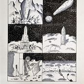 Übung, Puño, Comic, Reise zum Mond . Un progetto di Educazione di Robin - 08.09.2022