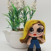 Mi proyecto del curso: Amigurumis: personas tejidas a crochet. Projekt z dziedziny Craft, Projektowanie zabawek,  Tkactwo, Sz, dełkowanie, Amigurumi, Wzornictwo tekst i liów użytkownika Luz Gabriela Escudero Perez - 20.09.2022
