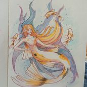 Mi proyecto del curso: Sketchbook fantástico: dibuja personajes desde la imaginación. Traditional illustration, Creativit, Drawing, and Sketchbook project by daniela_medina_ojeda - 09.09.2022