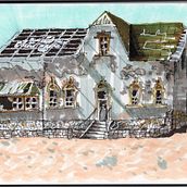 My project for course: Expressive Architectural Sketching with Colored Markers. Sketching, Drawing, Architectural Illustration, Sketchbook & Ink Illustration project by grilka - 09.11.2022