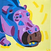 My project for course: Stylized Acrylic Painting: Explore Color and Shape. Projekt z dziedziny Malarstwo akr, lowe i  Malarstwo użytkownika sourcitron - 11.09.2022