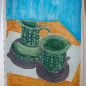 My project for course: Creative Drawing with Oil Pastels. Traditional illustration, Fine Arts, Pencil Drawing, and Drawing project by majka13_79 - 09.11.2022