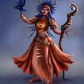 My project for course: Concept Art: Character Design & Worldbuilding. Un progetto di Illustrazione tradizionale, Character design, Illustrazione digitale, Arte concettuale, Disegno digitale e Pittura digitale di Ala Dyrek - 11.09.2022