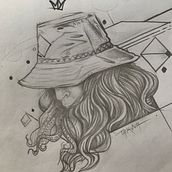 Meu projeto do curso: Arte vetorial: TAkwa_Swag. Traditional illustration, Vector Illustration, and Digital Illustration project by elvisfortes01 - 09.11.2022