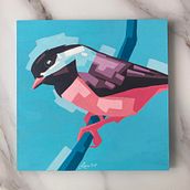 My project for course: Stylized Acrylic Painting: Explore Color and Shape. Acr, lic Painting, and Painting project by Laura Fietje - 09.11.2022