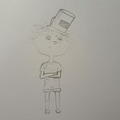 Meu projeto do curso: Introdução à criação de personagens estilo cartoon. Traditional illustration, Character Design, and Drawing project by Leonor Sousa - 09.11.2022