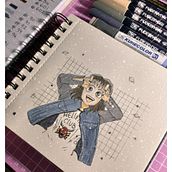 Mi proyecto del curso: Dibujo fan art con acuarela y lápices de colores. Traditional illustration, Painting, Watercolor Painting, Portrait Drawing, Children's Illustration, and Colored Pencil Drawing project by Flavia Ronchi - 09.11.2022