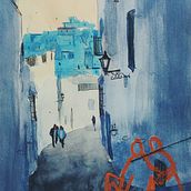 Mi proyecto del curso: Urban sketching contemporáneo con técnicas mixtas. Un projet de Illustration traditionnelle, Peinture, Illustration architecturale et Illustration à l'encre de juanjesusaragon - 12.09.2022