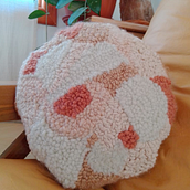 Mi proyecto del curso: Bordado XL con aguja mágica. Embroider, Decoration, Punch Needle, and Textile Design project by marceohm - 09.12.2022