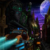 Meu projeto do curso: Criação e pintura de cenários fantásticos com Photoshop . Traditional illustration, Drawing, Digital Illustration, Concept Art, and Digital Painting project by Lucas Farias dos Santos - 09.12.2022