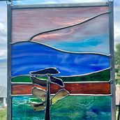 My project for course: Contemporary Stained Glass Design . Accessor, Design, Interior Design, Decoration, and DIY project by mothmer - 09.12.2022