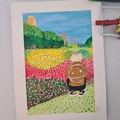 TaeTae al Aire Libre. Un proyecto de Ilustración tradicional y Diseño de Belén Zapata - 12.09.2022