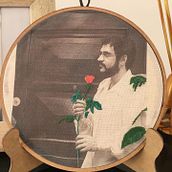 Meu projeto do curso: Bordado em fotografias sobre tela. Photograph, Collage, Paper Craft, Printing, Embroider, DIY, and Textile Design project by Eneida Florencio de Lima - 08.13.2022