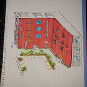 Mi proyecto del curso: Dibujo arquitectónico expresivo con marcadores de colores. Sketching, Drawing, Architectural Illustration, Sketchbook & Ink Illustration project by jsburs - 09.13.2022