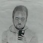 Meu projeto do curso: Retrato realista com lápis grafite. Traditional illustration, Fine Arts, Sketching, Pencil Drawing, Drawing, Portrait Drawing, Realistic Drawing, Artistic Drawing, and Figure Drawing project by Thiago Murilo Fonseca - 09.13.2022