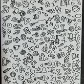 Mi proyecto del curso: Dibujo y hand lettering creativo para principiantes. Traditional illustration, Lettering, Drawing, H, and Lettering project by Monica Vogel - 09.12.2022