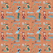 Meu projeto do curso: Design de padrões ilustrados. Design, Traditional illustration, Pattern Design, and Printing project by Leonor Sousa - 09.13.2022