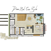 Casa Birdie . Interior Architecture, Interior Design, Interior Decoration, and Spatial Design project by Aldo Santiago Brenez Mancilla - 09.09.2022