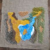 Mi proyecto del curso: Creación de tapices bordados. Embroider, Decoration, and Textile Design project by carlajl2000 - 09.14.2022