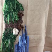 Mi proyecto del curso: Introducción al latch hooking y locker hooking. Decoration, Fiber Arts, and Textile Design project by carlajl2000 - 09.14.2022