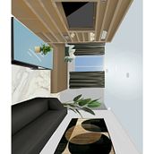 My project for course: Architectural Drawing: The Single-Point Perspective. Design, Architecture, L, scape Architecture, and Architectural Illustration project by Gabriela Rambal - 09.09.2022