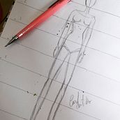 Meu projeto do curso: Ilustração de croqui de moda. Traditional illustration, Sketching, Fashion Design, Digital Drawing, and Fashion Illustration	 project by anacastilho250 - 09.14.2022