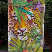 Mi proyecto del curso: Técnicas de pintura en seda. Painting, Fashion Design, DIY, Textile D, eing, and Textile Design project by Pilar Rodríguez Tornel - 09.14.2022