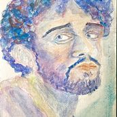 My project for course: Artistic Portrait with Watercolors. Un projet de Beaux Arts, Peinture, Aquarelle , et Dessin de portrait de Reuven Kiperwasser - 14.09.2022
