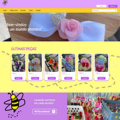 Favo de Mel - ribbons selling. Een project van UX / UI, Webdesign, Mobiel ontwerp, Digitaal ontwerp, App-ontwerp y Digitaal productontwerp van Bryan Lima - 14.09.2022
