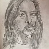 Mi proyecto del curso: Retrato realista con lápiz de grafito. Traditional illustration, Fine Arts, Sketching, Pencil Drawing, Drawing, Portrait Drawing, Realistic Drawing, Artistic Drawing, and Figure Drawing project by Saule Kudaibergenova - 09.15.2022