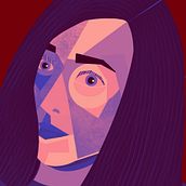 Mi proyecto del curso: Retrato geométrico con Procreate. Traditional illustration, and Digital Illustration project by antillanasoy - 09.15.2022