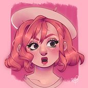 Mi proyecto del curso: Retrato de personajes femeninos con Procreate. Traditional illustration, Digital Illustration, and Digital Drawing project by kyudraws - 09.16.2022