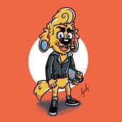 Mi proyecto del curso: Diseño de personajes para marcas en Procreate. Un projet de Illustration traditionnelle, Conception de personnages et Illustration numérique de Abisai Soriano Canseco - 08.09.2022