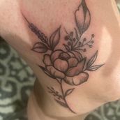 Mon projet du cours : Tatouage pour débutants. Tattoo Design project by Annie Pineault - 09.13.2022