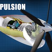 Aircraft propulsion animation . 3D Animation, Motion Graphics, Video Editing, Sound Design, and 2D Animation project by Joyvel Osorio - 09.16.2022