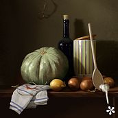 U4 : Nature Morte. Fine Arts, Painting, Digital Illustration, Digital Drawing, Digital Painting, Traditional illustration, Art Direction, Infographics, Creativit, Artistic Drawing, Realistic Drawing, and Naturalistic Illustration project by zagara - 09.16.2022