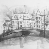 Sketching on travel. Traditional illustration project by Michel Coetsier - 09.16.2022