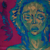 Pinturas. Acr, lic Painting, and Painting project by Lesly Felix - 09.04.2022