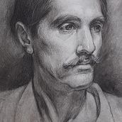 Mi proyecto del curso: Retrato realista al carboncillo . % JEESON FRANCO VILCHEZ MORALES tarafından hazırlanan Geleneksel illüstras, on, Güzel sanatlar, Çizim, Portre Çizimi, Ve Gerçekçi Çizim projesi - 09.17.2022